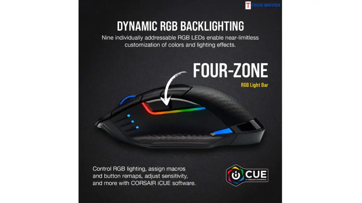 Corsair Dark Core RGB Pro SE Wireless gaming mouse