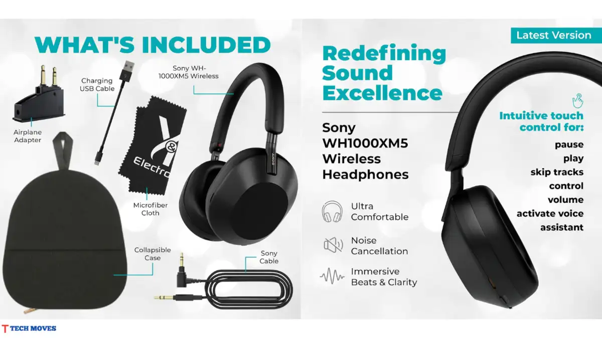 Sony WH-1000XM5 The best Gaming Headphones