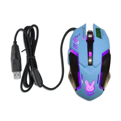 Yuly Peripheral Mouse LED Light Gaming Mouse Gaming Optical Mute Mouse Review 