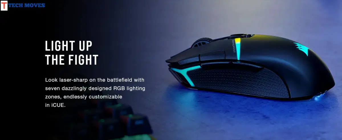 Corsair NIGHTSABRE RGB Wireless Gaming Mouse