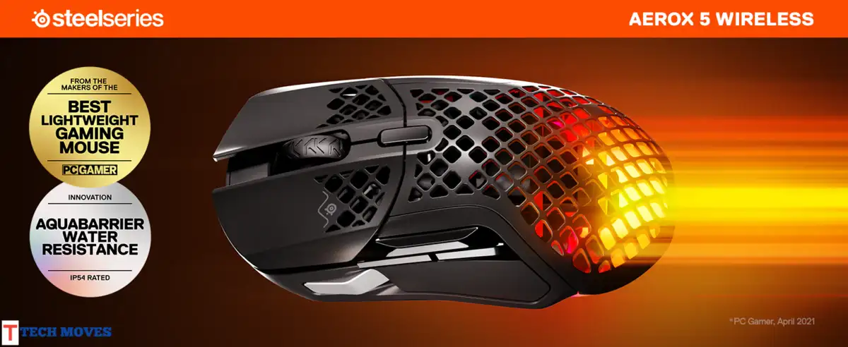 SteelSeries Aerox 5 Wireless Gaming Mouse